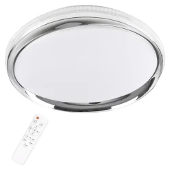 Plafon LED z pilotem biały GLOSSY 2 50 cm