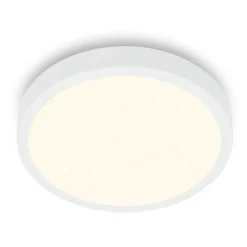 Plafon LED z pilotem biały RUNA 38 cm