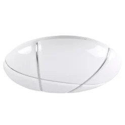 Plafon LED z pilotem biały ATLAS 50 cm