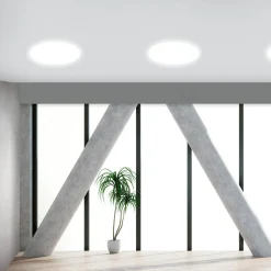 PLATINET S.A. Plafon okrągły biały 24W 38