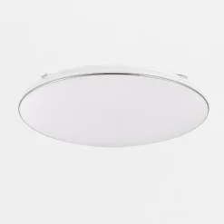 Zumaline Plafon okrągły LED 50W chrom OMAR 53 cm