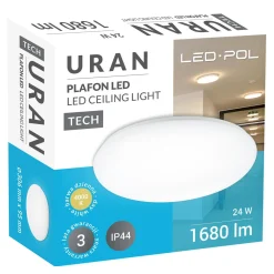 LED-POL Plafon ORO-URAN LED 24W-DW