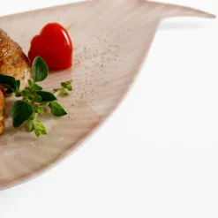 inny Półmisek z melaminy w kształcie ryby 35x18 cm MIX