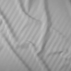 Pościele| Pościel bawełniana adamaszek jasnoszara PURE 160x200 cm