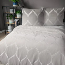 inny Pościel bawełniana beżowa HOME SATIN 160x200 cm