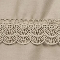 Pościele|Eurofirany Pościel bawełniana beżowa RETRO 160x200 cm