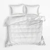 Pościele|Eurofirany Pościel bawełniana biała RETRO 220x200 cm