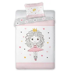 Pościel Dla Dzieci|Pościele|Faro Pościel bawełniana LULULAND KSIĘŻNICZKA 140x200 cm