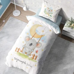 Dzieci Faro Pościel bawełniana LULULAND KOALA 160x200 cm