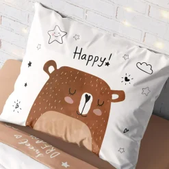 Dzieci Faro Pościel bawełniana LULULAND MISIEK 140x200 cm