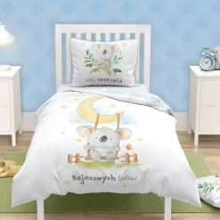 Dzieci Faro Pościel bawełniana LULULAND KOALA 140x200 cm