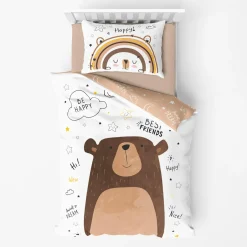 Pościel Dla Dzieci|Pościele|Faro Pościel bawełniana LULULAND MISIEK 160x200 cm