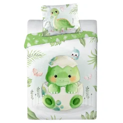 Pościel Dla Dzieci|Pościele|Faro Pościel bawełniana PRZYTULAKI DINO 100x135 cm