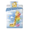 Dzieci Faro Pościel bawełniana PRZYTULAKI ŻYRAFA 100x135 cm