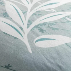 Darymex Pościel bawełniana w białe liście JERSEYLOVE 160x200 cm