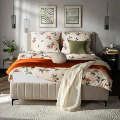 Pościele|inny Pościel bawełniana w brzoskwinie LINETTE 160x200 cm