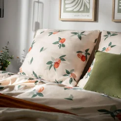 inny Pościel bawełniana w brzoskwinie LINETTE 140x200 cm