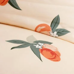 inny Pościel bawełniana w brzoskwinie LINETTE 140x200 cm