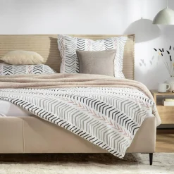 inny Pościel bawełniana w jodełkę BOHOO 220x200 cm