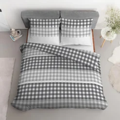 Pościele|inny Pościel bawełniana w kratę HOME SATIN 160x200 cm