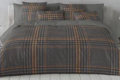 Pościel bawełniana w kratkę CHESTER 160x200 cm