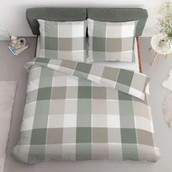 Pościele|inny Pościel bawełniana w kratkę HOME SATIN 160x200 cm