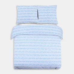 Pościele|inny Pościel bawełniana w kwiatki biała GIULIA 220x200 cm