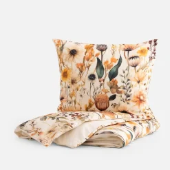 Pościele|Faro Pościel bawełniana w kwiaty NATURAL BOHO 160x200 cm