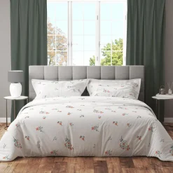 Faro Pościel bawełniana w kwiaty COTTAGE HOME 160x200 cm