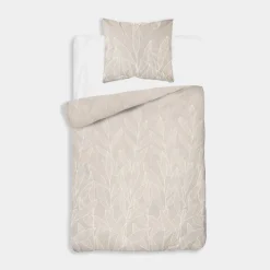 Pościele|inny Pościel bawełniana w liście różowa HOME SATIN 140x200 cm