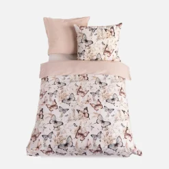 Faro Pościel bawełniana w motyle NATURAL BOHO 220x200 cm