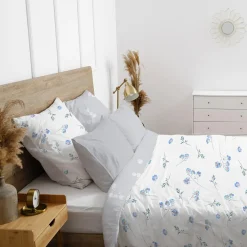 Pościele|Faro Pościel bawełniana w niezapominajki COTTAGE HOME 220x200 cm