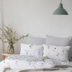 Faro Pościel bawełniana w polne kwiaty 160x200 cm