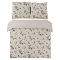 Pościel bawełniana w polne kwiaty BONEO 160x200 cm