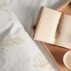 Faro Pościel bawełniana w trawy NATURAL BOHO 160x200 cm