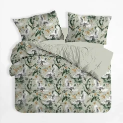 inny Pościel bawełniana w żurawie BONSOIR 220x200 cm