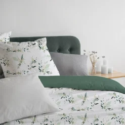Faro Pościel bawełniana z motywem roślinnym COTTAGE HOME 160x200 cm