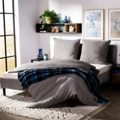 Pościele|inny Pościel muślinowa szara 160x200 cm