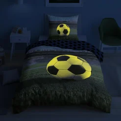 Pościele|inny Pościel świecąca w ciemności, wzór boiska, FLUO 140x200 cm