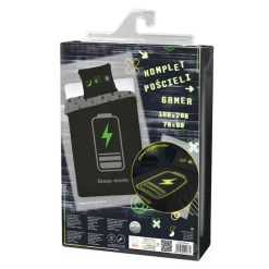 Dzieci Faro Pościel świecąca w ciemności SLEEP MODE FLUO 160x200 cm