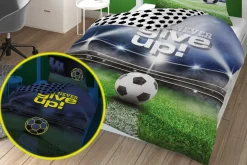 Pościele| Pościel świecąca w ciemności FLUO STADION 160x200 cm