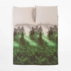 inny Pościel z bawełny satynowej FOREST 160x200 cm