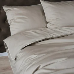 Pościel z makosatyny beżowa PURE 220x200 cm