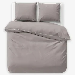 Pościel z makosatyny beżowa PURE 160x200 cm