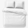 Pościele| Pościel z makosatyny biała PURE 220x200 cm