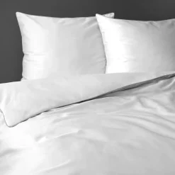 Pościele| Pościel z makosatyny biała PURE 220x200 cm
