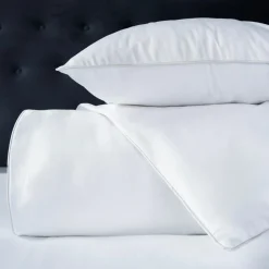 Pościele| Pościel z makosatyny biała PURE 220x200 cm