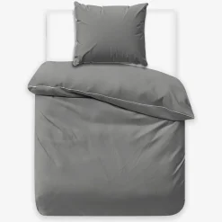 Pościele| Pościel z makosatyny szara PURE 140x200 cm