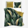 Pościele|Faro Pościel z satyny bawełnianej liście strelicji NOBILE 220x200 cm