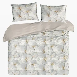 Eurofirany Pościel z satyny bawełnianej ELMIRA 160x200 cm